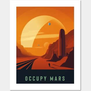 Occupy Mars Posters and Art